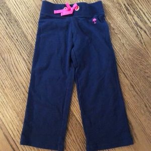 Lilly Pulitzer navy sweatpants size XS (2-3).